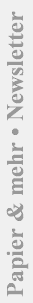 Papier & mehr Newsletter