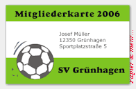 Mitgliedskarten für Sportvereine oder Kundenkarten für Unternehmen