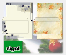 Weihnachtspapier und Umschl&auml;ge von Papier & mehr
