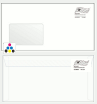 Briefe mit vorgedruckter Infopost-Welle