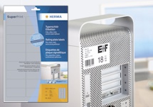 Typenschildetiketten f&uuml;r die Kennezeichnung von Ger&auml;ten und Baugruppen