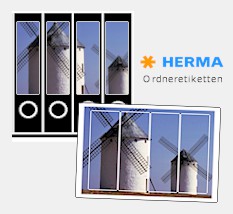 HERMA R&uuml;ckenschilder holen den Urlaub ins B&uuml;ro zur&uuml;ck