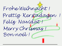 Frohes Fest und einen guten Rutsch ins neue Jahr