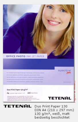 TETENAL Duo Prnt 130 f&uuml;r den Druck von Flyern