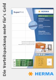 HERMA Kopieretiketten in der Vorteilspackung