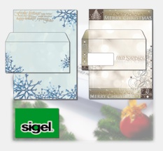 Sigel Weihnachtspapiere sind ab sofort ab Lager lieferbar