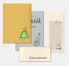 STARSHINE Metallic-Papier f&uuml;r die Weihnachtspost