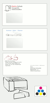 Lasergeeignete Briefumschl&auml;ge mit und ohne Fenster