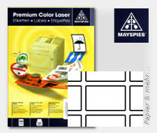 Etiketten f&uuml;r digitale Drucksysteme