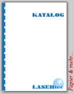 Transparenter Deckel mit einem Laserdrucker bedruckt 