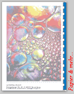 Hochgl&auml;nzender R&uuml;ckendeckel f&uuml;r Spriralbungen der mit eionem Farblaser bedruckt werden kann 