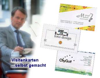 Visitenkarten ..selbst gemacht