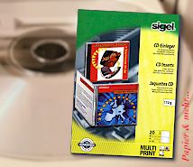 Jewel Case Einleger f&uuml;r die attraktive Gestaltung der CD 