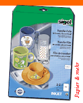 Transferfolien für Gals und Keramik