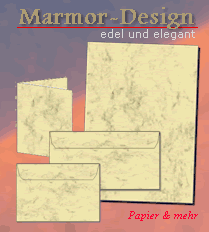 marmorierte Papiere für Einladungen, Urkunden, Speisekarten und vieles mehr.