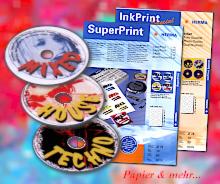 Mini CD-Etiketten f&uuml;r die kleinen Scheiben 