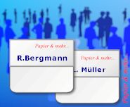 Namensschilder f&uuml;r mittlere und gr&ouml;&szlig;ere Tagungen und Konferenzen 