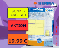 Aktionsetiketten mit leuchtenen Farben f&uuml;r Sonderpreise, Aktionspreise