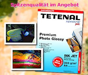 Tetenal Premium Glossy Paper - Ein Photopapier mit professionellen Eingenschaften.