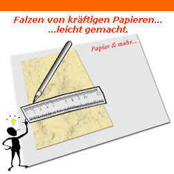 Rillung mit dem Kugelschreiber 