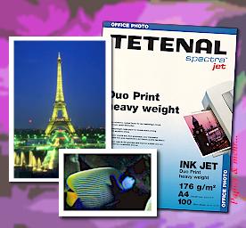 Beidseitig bedruckbares Photopapier f&uuml;r Kataloge, Pr&auml;sentationen, Prospekte, Expos&eacute;s, SetCards und vieles mehr 