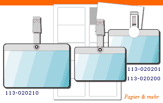 Namensschilder f&uuml;r Konferenzen, Tagungen und Kongresse 