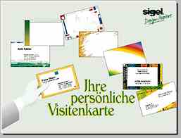 Die pers&ouml;nliche Visitenkarte 