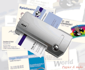 Visitenkarten-Scanner für die Verwaltung von Kontakten Visitenkarten-Scanner für die Verwaltung von Kontakten