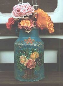 Versch&ouml;nerte Milchkannen 