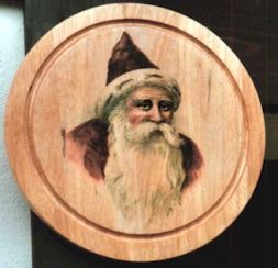 Versch&ouml;nerte Holzteller