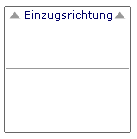 Bevorzugte Einzugsrichtung der Creativ CARD