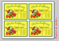 Postkarten f&uuml;r Einladungen zu Veranstaltungen 