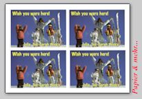 Photopostkarten zum Selberdrucken von Ansichtskarten