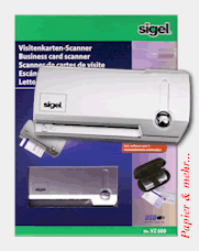 Visitenkarten-Scanner mit Cadiris OCR-Software zur elektronischen Verwaltung von Kontakten Visitenkarten-Scanner mit Cadiris OCR-Software zur elektronischen Verwaltung von Kontakten