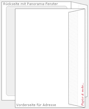 500 Panorama-Versandtaschen DIN C4, wei&szlig;, 120 g/qm, Haftklebestreifen