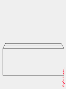 1300 Polypropylen Briefumschl&auml;ge  DIN lang 110 x 220 mm