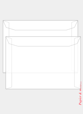 500 CreativH&uuml;llen Transparent DIN C5 nk, wei&szlig;, 100 g/qm