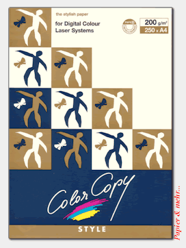 Color Copy style - 250 Blatt DIN A4, 200 g/qm naturweiss
