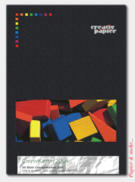 50 Bogen CreativKarton 200, DIN A 4, 200 g/qm 