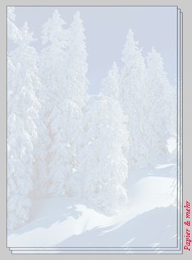 25 Blatt Sigel Weihnachtspapier, Motiv Wintertag, DP 405