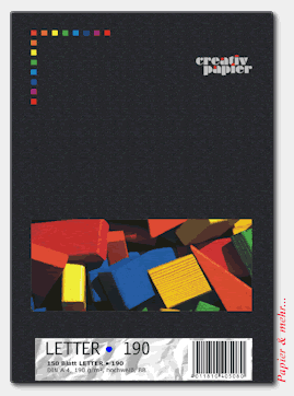 150 Blatt LETTER 190, DIN A 4, weiss, 190 g/qm