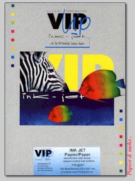 200 Blatt VIP - InkJet-Papier 110 g/m&sup2;, DIN A 3