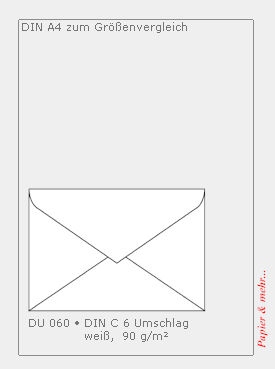 50 Sigel Briefumschl&auml;ge DU 060
