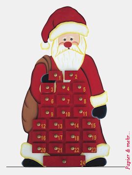 Adventkalender mit s&uuml;&szlig;em Inhalt