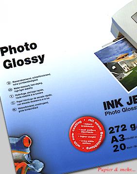 20 Blatt TETENAL Photo Glossy Paper 272 g DIN A 3