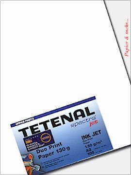 100 Blatt TETENAL Duo Print 130, DIN A 2 - beidseitig bedruckbar