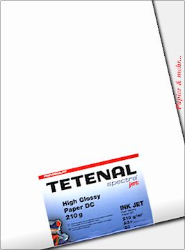 20 Bogen TETENAL Duo Print Paper Deluxe 329 x 483 mm (A3+) 