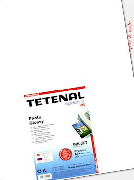 20 Blatt TETENAL Photo Glossy Paper 272 g DIN A 3