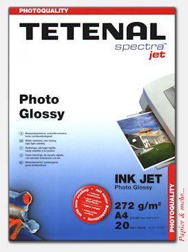 20 Blatt TETENAL Photo Glossy Paper 272 g DIN A 4