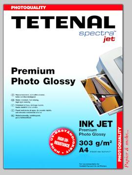 20 Blatt Tetenal Premium Photo Glossy 303, DIN A 4